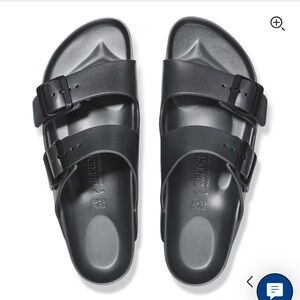 Birkenstock Arizona EVA Two-Strap Sandals in Black